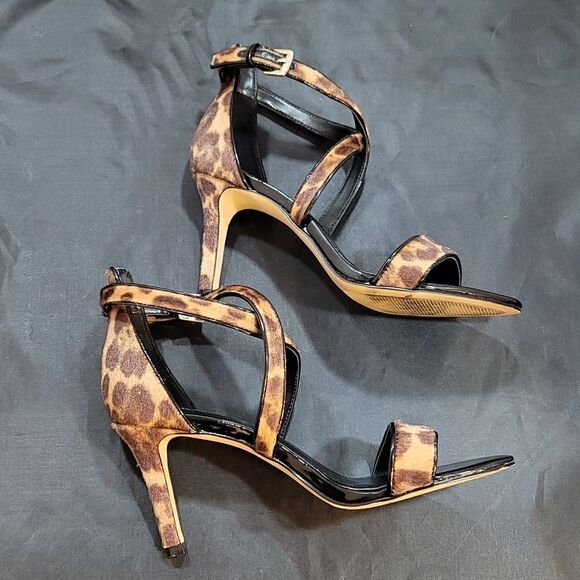NINE WEST STRAPPY HIGH HEEL OPEN STILETTOS PUMP - Picture 10 of 16
